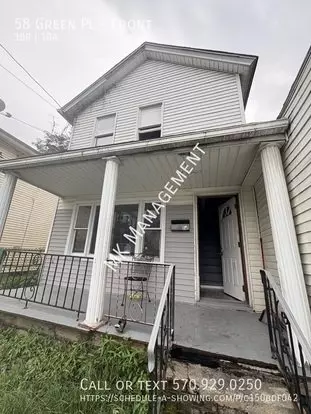58 Green Pl Apartment for rent in Scranton, PA 58 Green Pl Apartment for rent in Scranton, PA