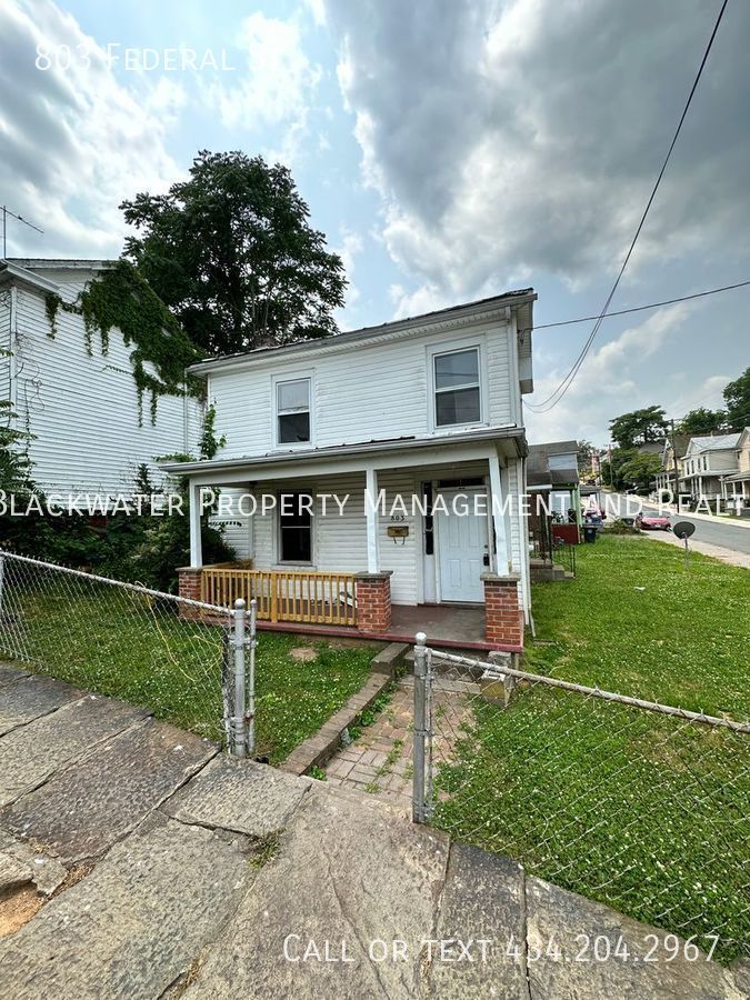 803 Federal St Lynchburg, VA House for Rent Rentable