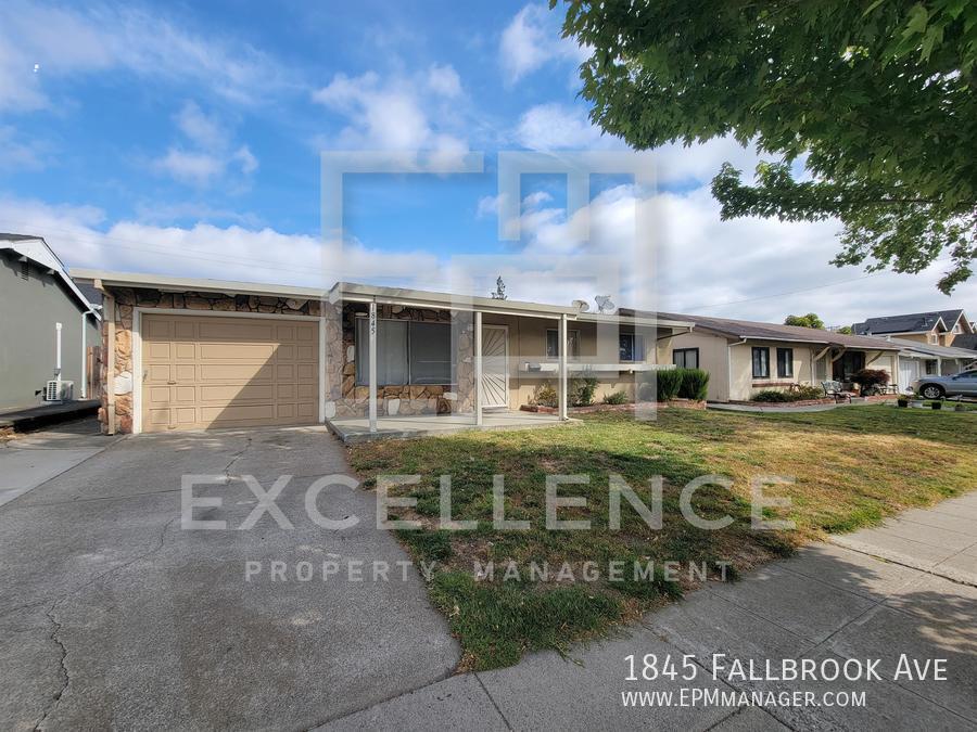 1845 Fallbrook Ave San Jose, CA House for Rent Rentable