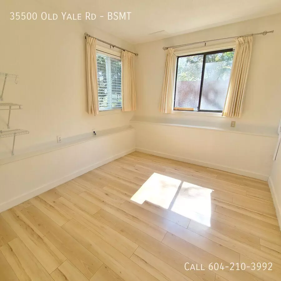 35500 Old Yale Rd House for rent in Abbotsford, BC
