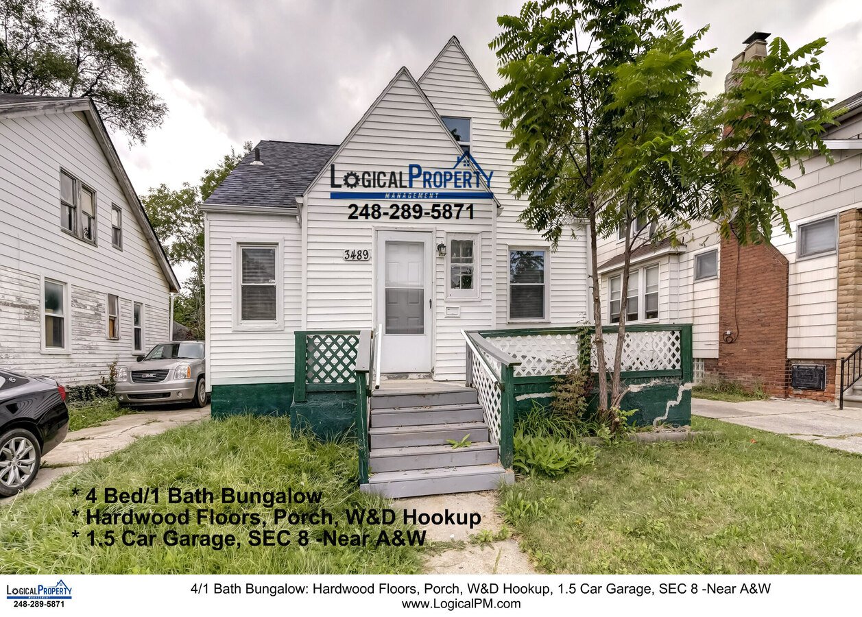 3489 Algonquin Detroit, MI House for Rent Rentable