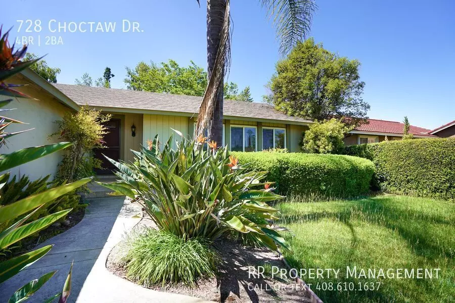 728 Choctaw Dr House for rent in San Jose, CA