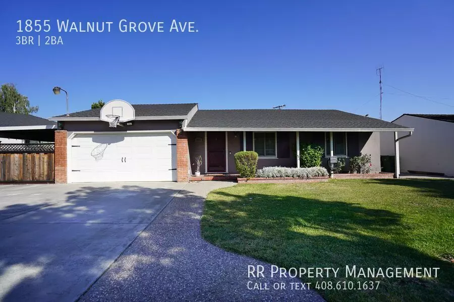 1855 Walnut Grove Ave House for rent in San Jose, CA