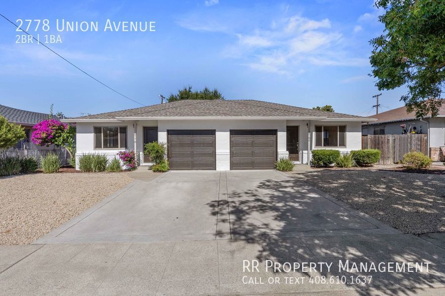 2778 Union Ave San Jose, CA House for Rent Rentable