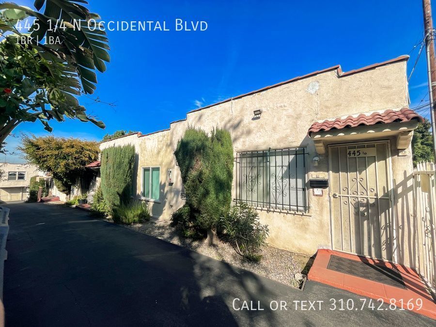 445 1/4 N Occidental Blvd Los Angeles, CA House for Rent
