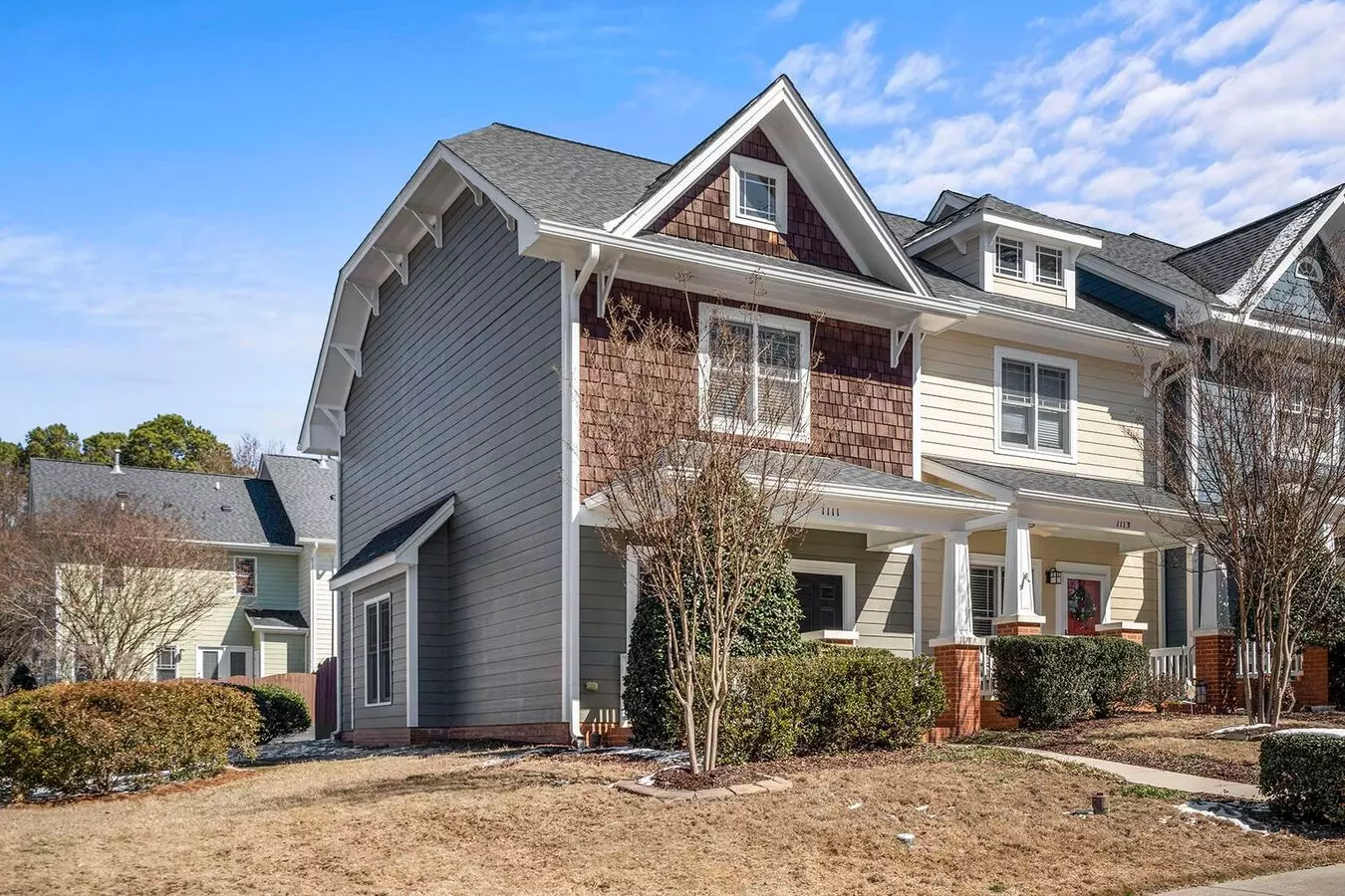 Adorable And Cozy-come See This Townhome In The Scotts Mill Subdivision- Two Suites With Full Bathroom House for rent in Apex, NC
