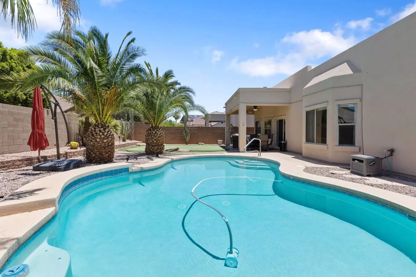 Remodeled 3 Bedroom 2 Bath! Furnished With Pool! House for rent in Mesa, AZ