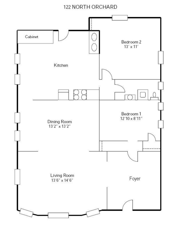 2 Bedrooms 1 Bathroom Apartment for rent at 120-128 N Orchard Street in Madison, WI