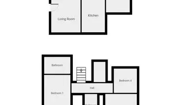 2 of 39 Room In 4 Bedroom Townhome At Philip's Square House for rent in Chapel Hill, NC