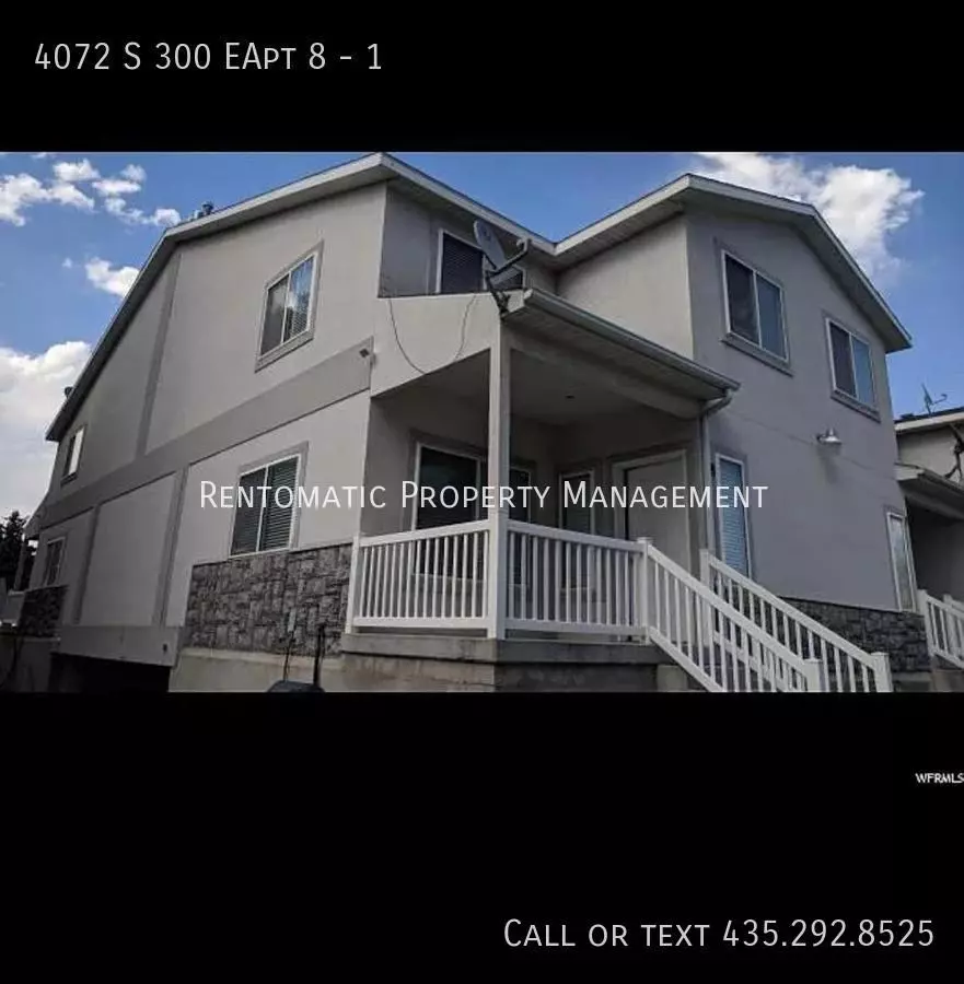 4072 S 300 E Apt 8 House for rent in Salt Lake City, UT