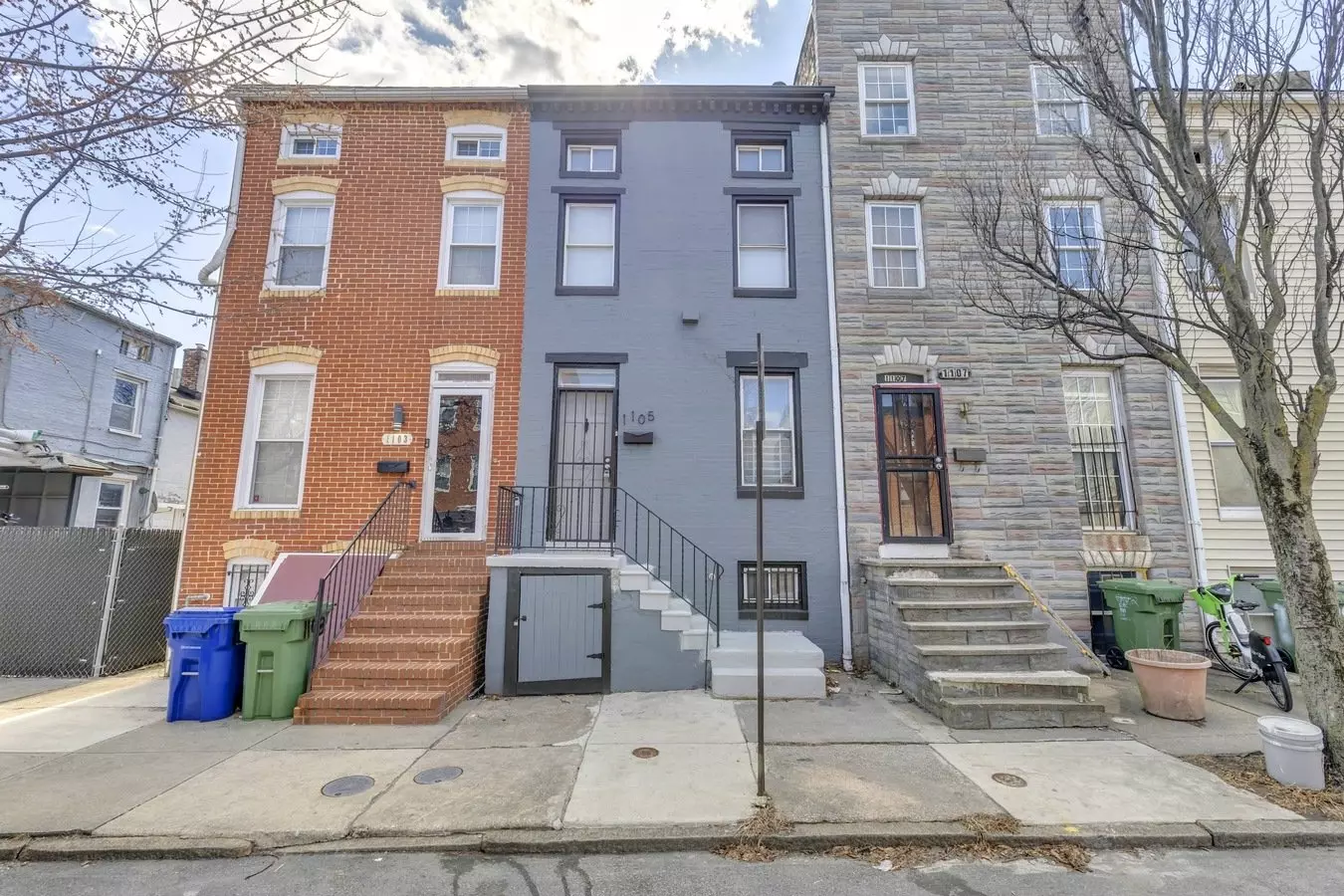 Bright Baltimore Townhome With Parking & Potential House for rent in Baltimore, MD