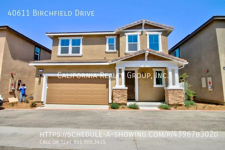 40611 Birchfield Dr House for rent in Temecula, CA