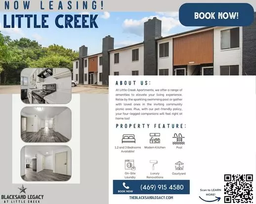 Little Creek Apartments – Your Ideal Home In Cedar Hill, Tx! Apartment for rent in Cedar Hill, TX