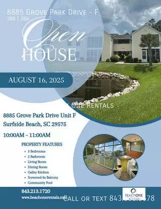 8885 Grove Park Dr Apartment for rent in Myrtle Beach, SC
