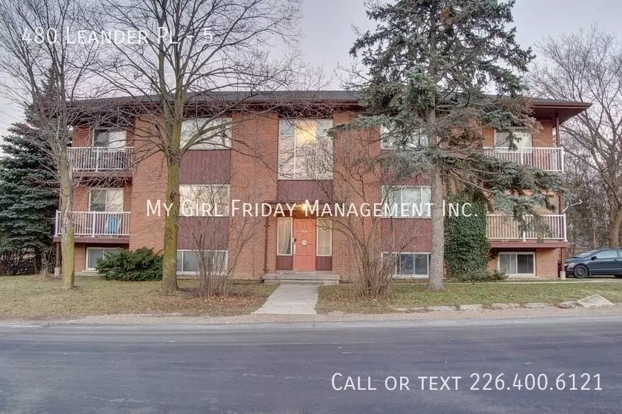 480 Leander Pl Apartment for rent in Waterloo, ON