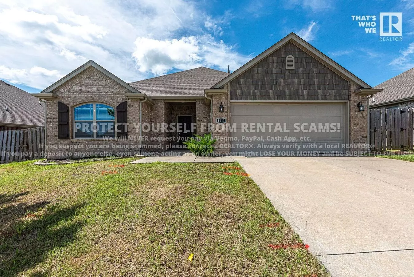 1111 Tulip St House for rent in Centerton, AR