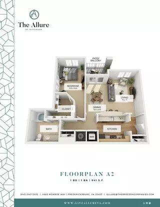 Raaii - Allure II Apartment for rent in Fredericksburg, VA