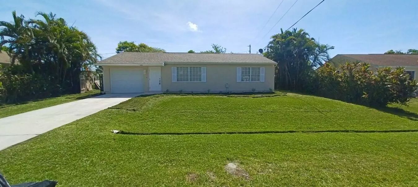 2/2/1 Home With A Spacious Fenced Backyard In Port St Lucie! House for rent in Port St Lucie, FL