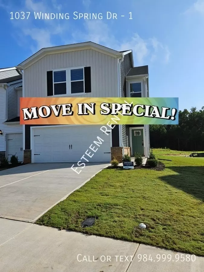 1037 Winding Spring Dr House for rent in Mebane, NC
