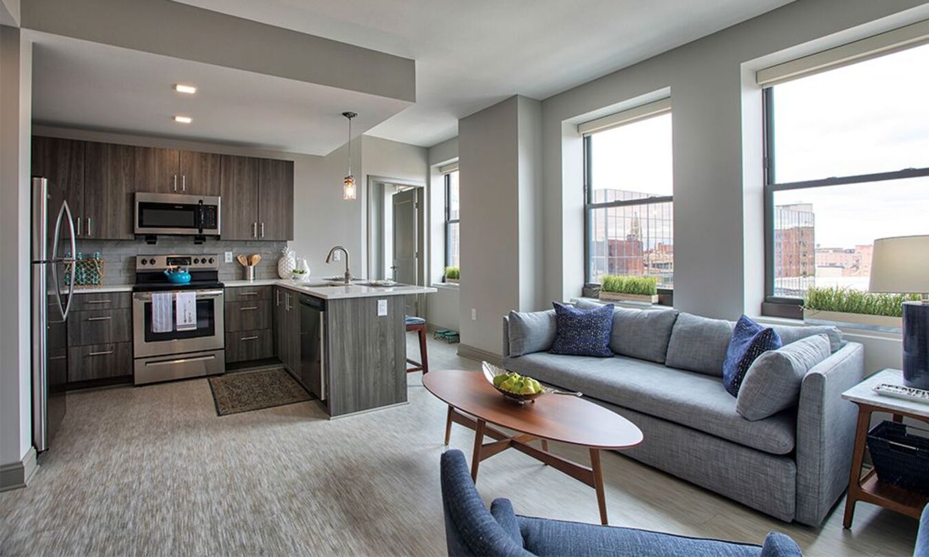 L'Appartement DEUXIEME CLASSE - くるっちょ☆タートルネック RIB NIT☆グレーA The Linc Apartments - 183 E Main St Rochester, NY | Rentable