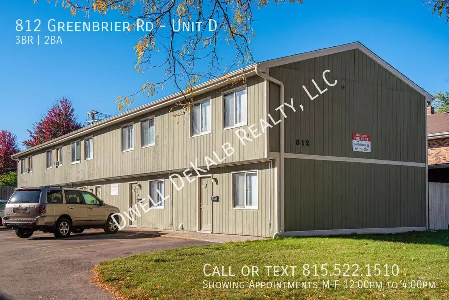 812 Greenbrier Rd Apartment for rent in Dekalb, IL
