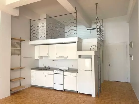 Video Tour! Studio With Lofted Sleeping Area On Top Of Kitchen! No Fee, Cat Ok, Central Air Apartment for rent in Boston, MA