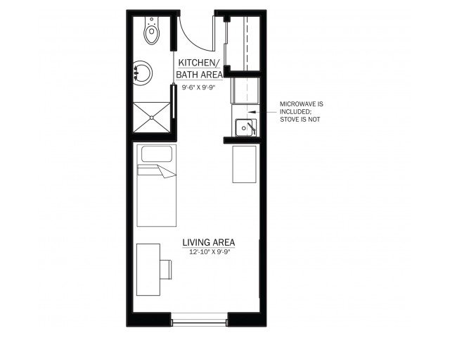 Studio 1 Bathroom Apartment for rent at The Regent in Madison, WI