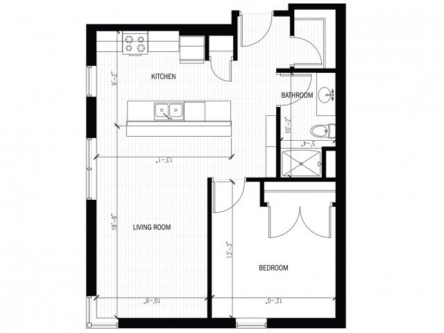 1 Bedroom 1 Bathroom Apartment for rent at The Regent in Madison, WI