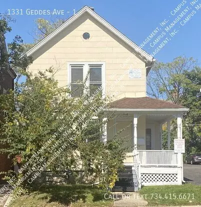 1331 Geddes Rd Apartment for rent in Ann Arbor, MI