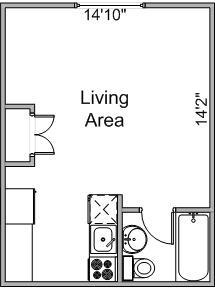 Studio 1 Bathroom Apartment for rent at 121 S Hancock St in Madison, WI