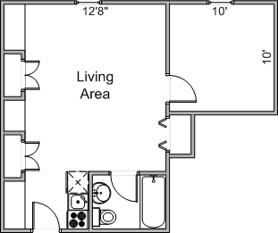 1 Bedroom 1 Bathroom Apartment for rent at 121 S Hancock St in Madison, WI