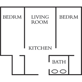 2 Bedrooms 1 Bathroom Apartment for rent at Saxony Apartments in Madison, WI