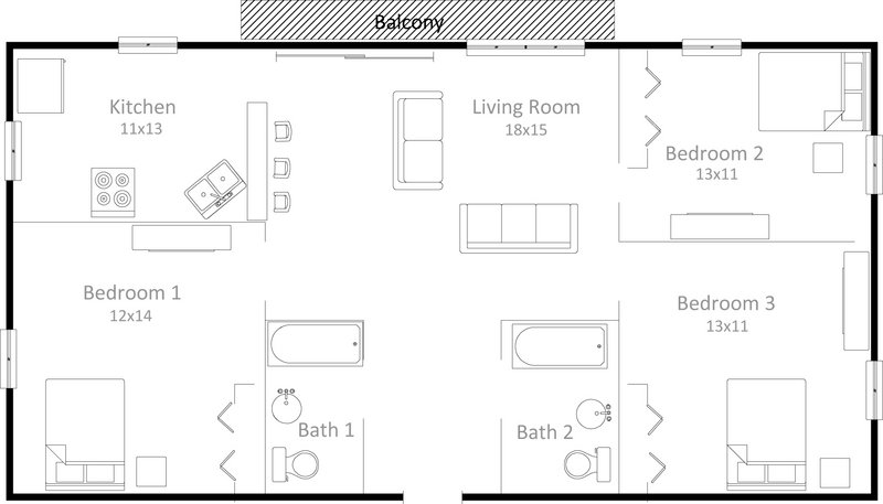 3 Bedrooms 2 Bathrooms Apartment for rent at 619 Langdon Street in Madison, WI