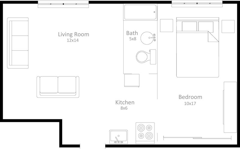 1 Bedroom 1 Bathroom Apartment for rent at 227 Langdon Street in Madison, WI