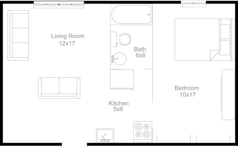 1 Bedroom 1 Bathroom Apartment for rent at 227 Langdon Street in Madison, WI