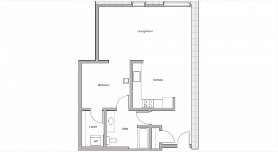 Studio 1 Bathroom Apartment for rent at Tobacco Lofts in Madison, WI