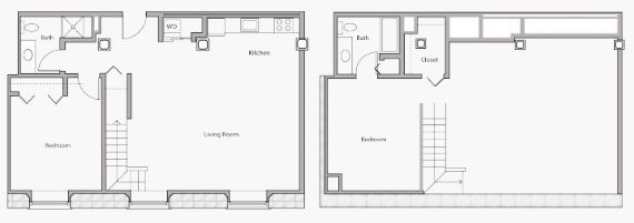 2 Bedrooms 2 Bathrooms Apartment for rent at Tobacco Lofts in Madison, WI