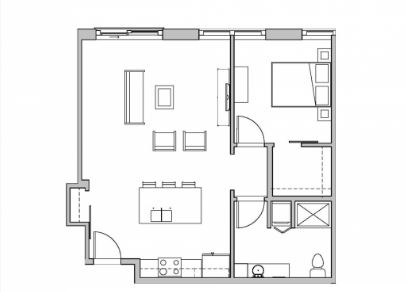 1 Bedroom 1 Bathroom Apartment for rent at SEVEN27 in Madison, WI