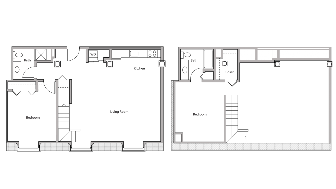 2 Bedrooms 2 Bathrooms Apartment for rent at Tobacco Lofts in Madison, WI
