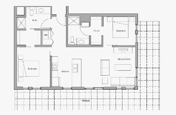2 Bedrooms 2 Bathrooms Apartment for rent at Capitol Hill in Madison, WI