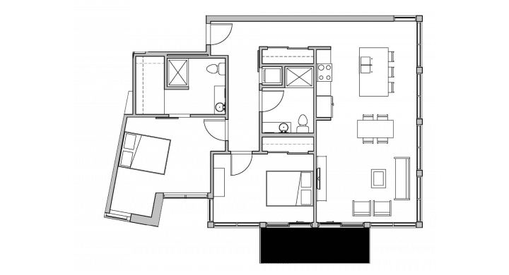 2 Bedrooms 2 Bathrooms Apartment for rent at SEVEN27 in Madison, WI