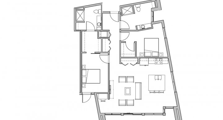 2 Bedrooms 2 Bathrooms Apartment for rent at SEVEN27 in Madison, WI