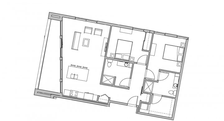 2 Bedrooms 2 Bathrooms Apartment for rent at SEVEN27 in Madison, WI