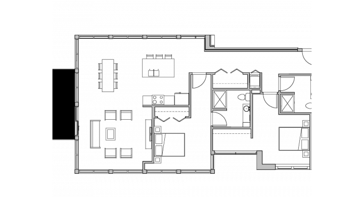 2 Bedrooms 2 Bathrooms Apartment for rent at SEVEN27 in Madison, WI