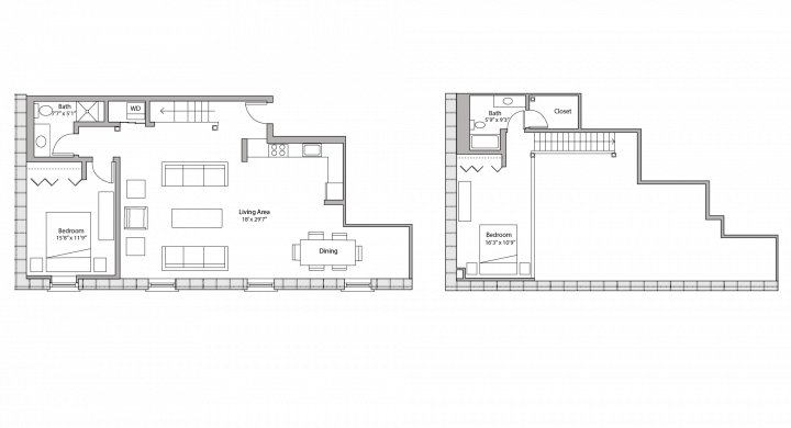 2 Bedrooms 2 Bathrooms Apartment for rent at Tobacco Lofts in Madison, WI