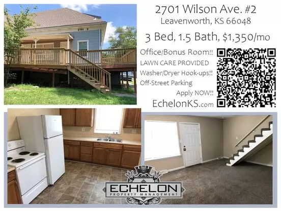 2701 Wilson Ave Apartment for rent in Leavenworth, KS 2701 Wilson Ave Apartment for rent in Leavenworth, KS
