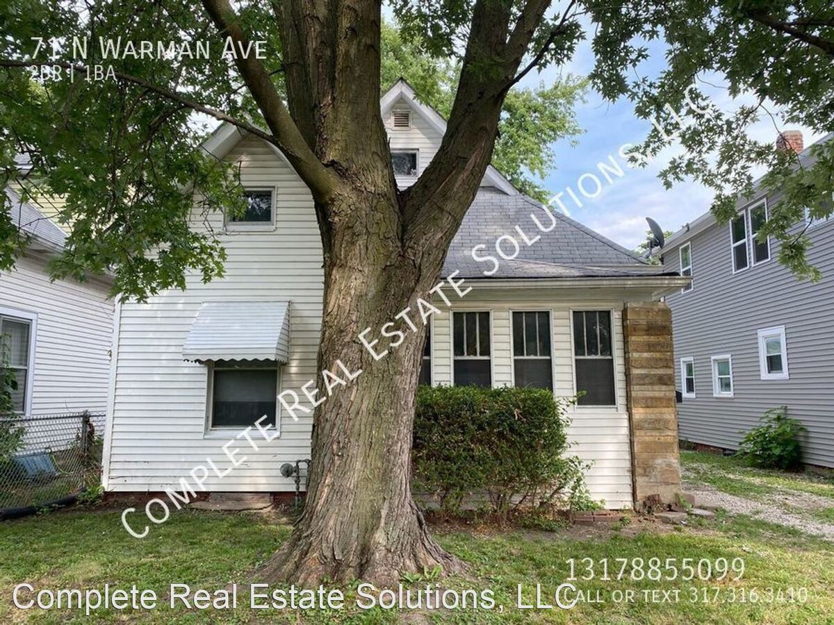 71 N Warman Ave Indianapolis, IN House for Rent Rentable