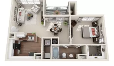 2 of 7 Polo Commons Apartment for rent in Columbia, SC