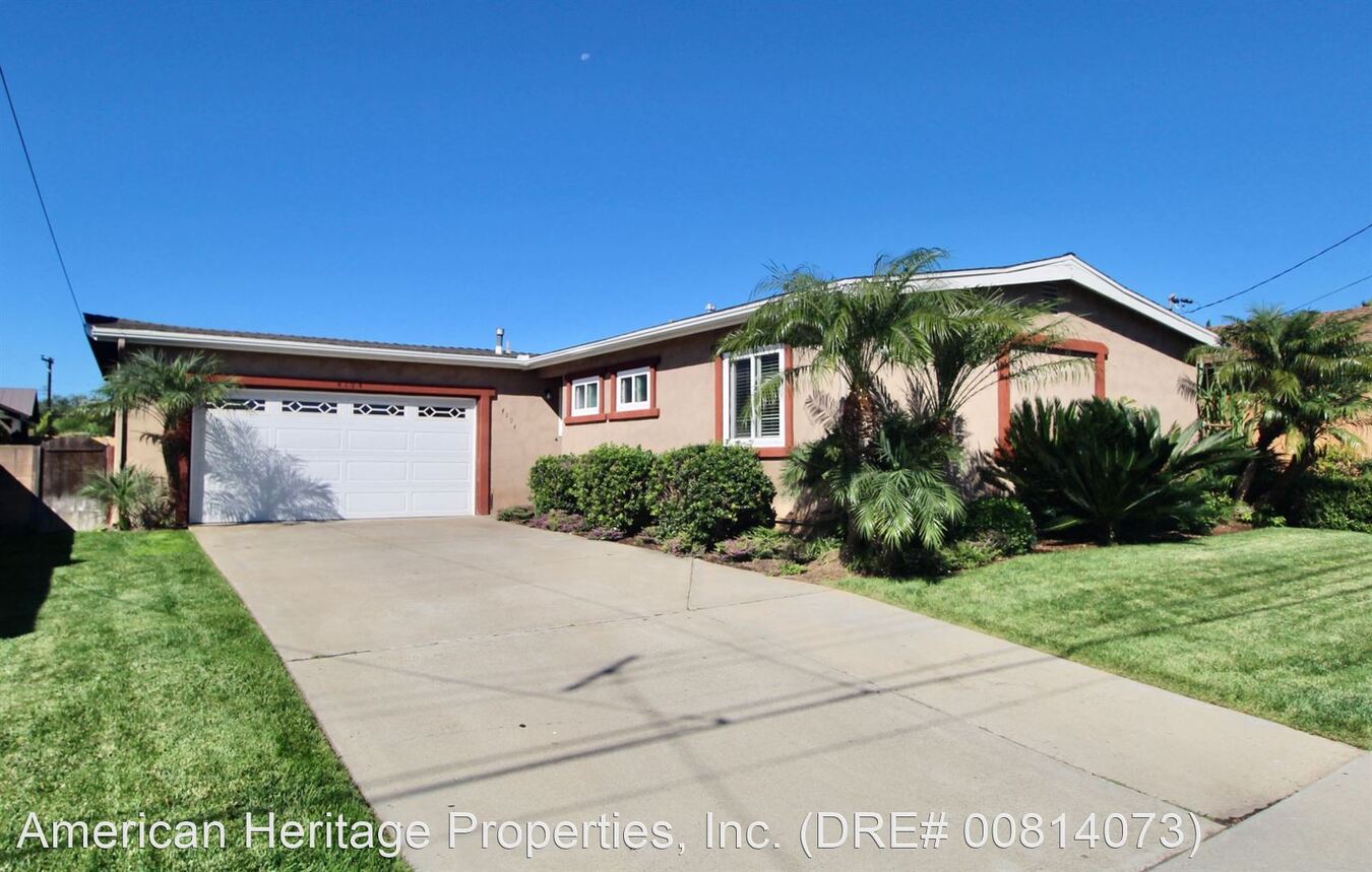 4194 Dellwood St San Diego, CA House for Rent Rentable