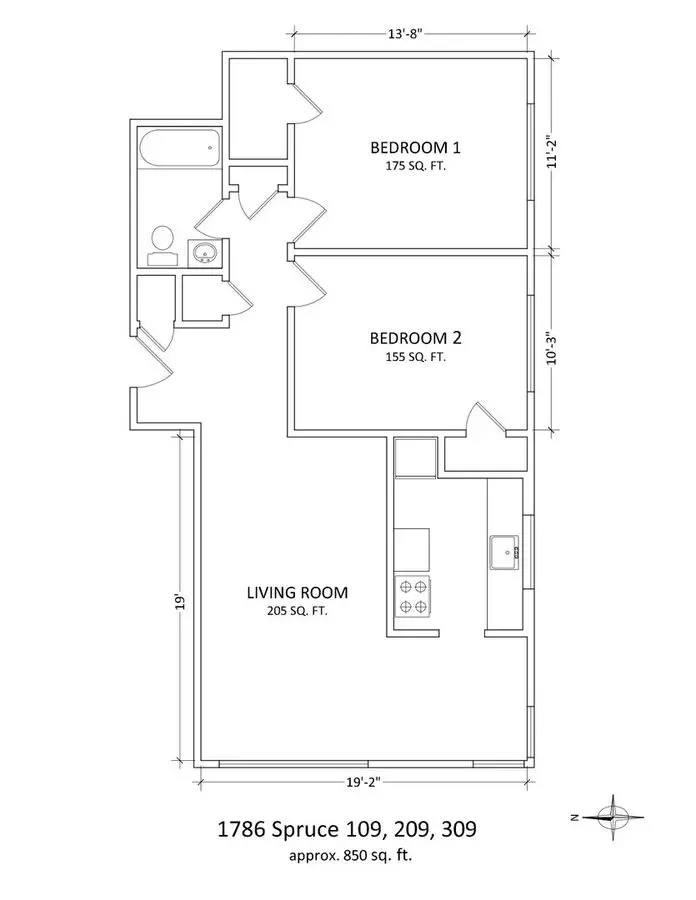 1786S Apartment for rent in Berkeley, CA
